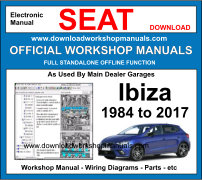 Seat ibiza Service Repair Workshop Manual